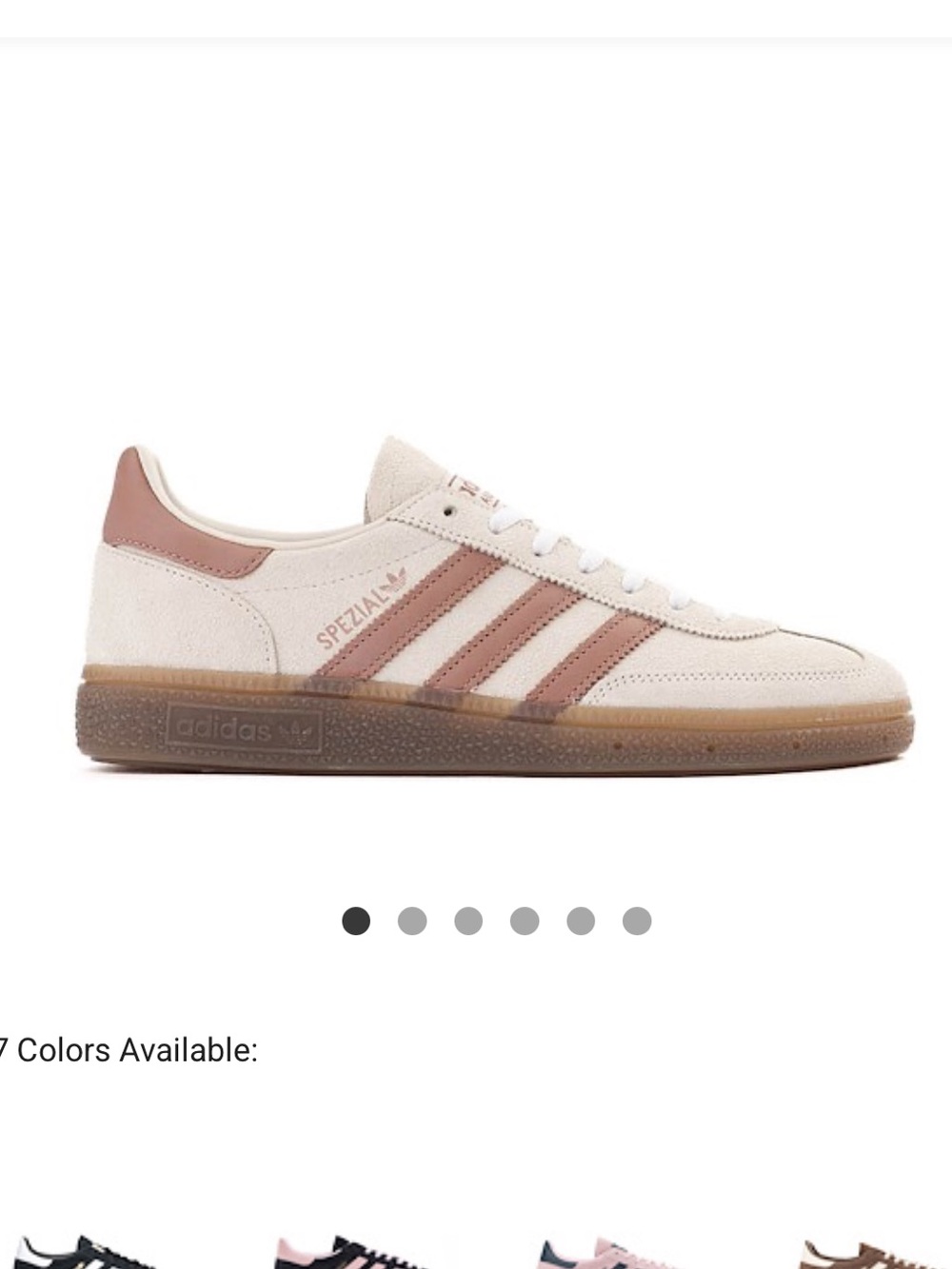 Adidas Handball Spezial Athletic Shoe - Alumina / Warm Clay / Cloud White